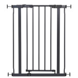 Dreambaby Ava Slimline Gate 76cm Tall - Charcoal - (Fits Gaps 61cm - 68cm)