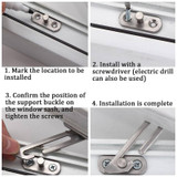 Keyless Window Restrictor - Housing Regs 2019 Compliant - Right Window Fitting 2