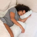 Doomoo Maxxy Extra Large Maternity And Nursing Pillow - Grey Dots 4