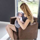 Babymoov Mum & B - Ergonomic Maternity Cushion - Dotwork Grey