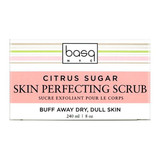 Basq Citrus Sugar Skin Perfecting Scrub box front