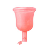 Haakaa Flow Cup (Menstrual Cup) Short Stem 18ml  up close