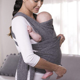 Boppy Comfyfit Baby Carrier Grey secured