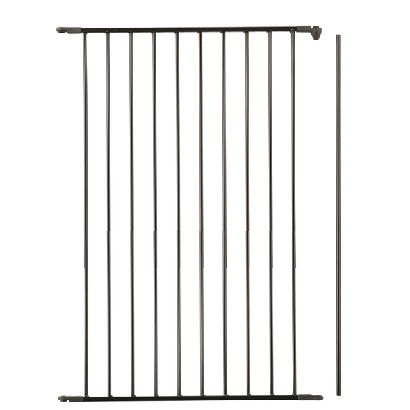 DogSpace Extension For Rocky Extra Tall, Black (71cm)