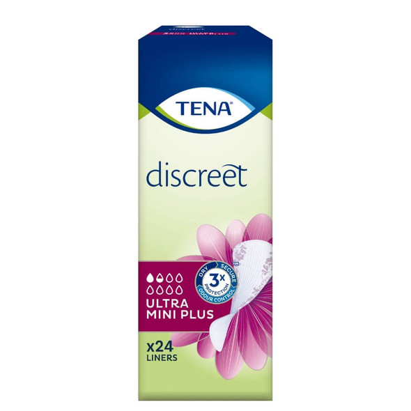 Tena Discreet Ultra Mini Plus Incontinence liner 24 pcs