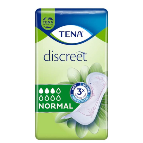  TENA Discreet Normal Incontinence pad 12 pcs