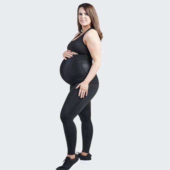 SRC Pregnancy Leggings Over the Bump 2