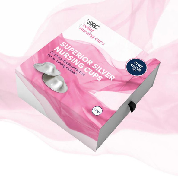 SRC Superior Silver Nursing Cups-Regular 2