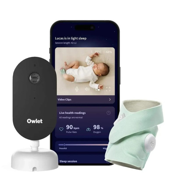 Owlet Dream Duo Dream Sight and Dream Sock - Mint