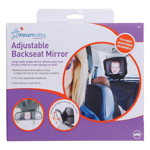 Dreambaby® Adjustable Back Seat Mirror
