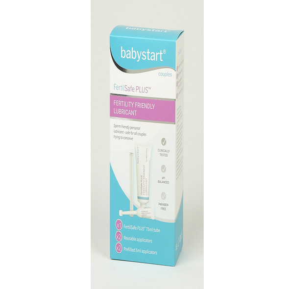 Babystart FertilSafe Plus Fertility Friendly Lubricant 75ml with Applicators