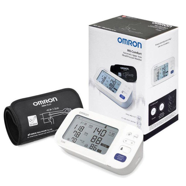Omron M6 Comfort Automatic Upper Arm Blood Pressure Monitor 