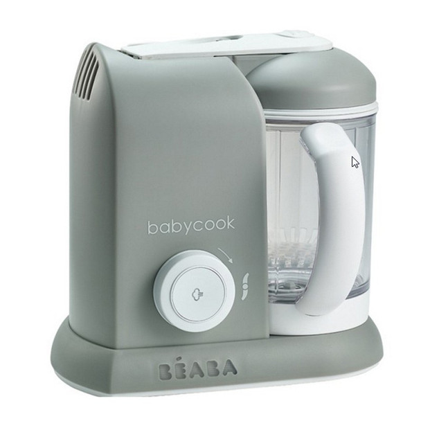 Beaba Babycook Baby Food Maker Steam Cooker Blender Grey