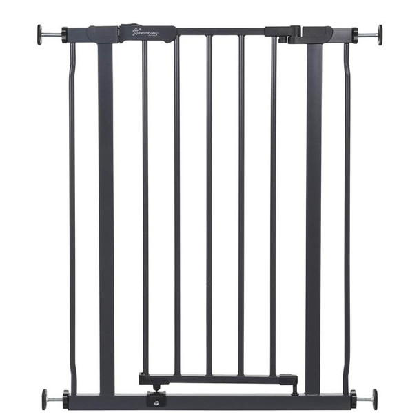 Dreambaby Ava Slimline Gate 76cm Tall - Charcoal - (Fits Gaps 61cm - 68cm)