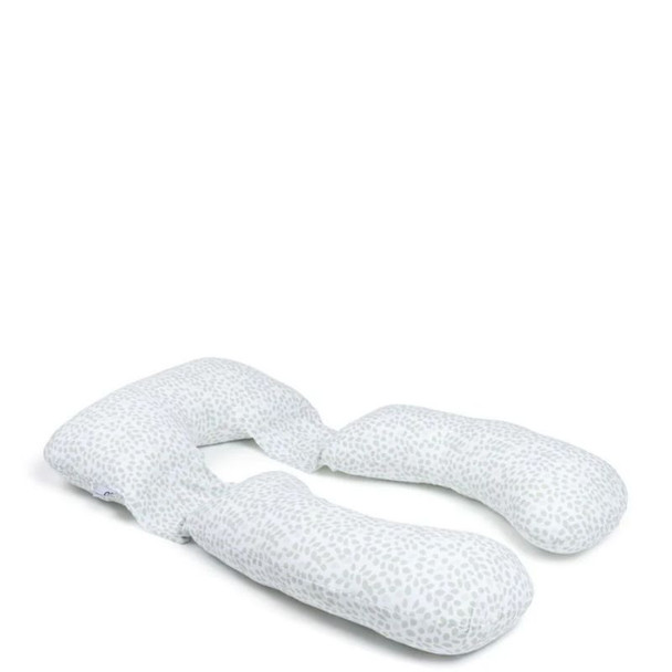 Doomoo Maxxy Extra Large Maternity And Nursing Pillow - Grey Dots