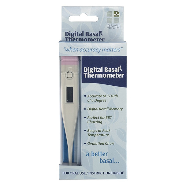 Digital Basal Thermometer For Fertility Charting