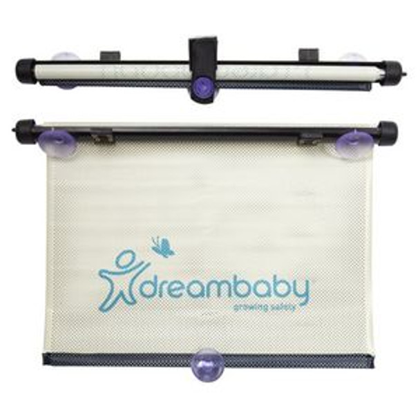 Dreambaby Car Window Roller Blind Adjustable- 2Pk