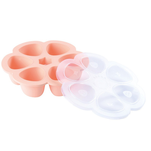 Beaba Multiportions silicone 6 x 90ml Pink