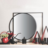 Accent Wall Mirror - Large (Black)