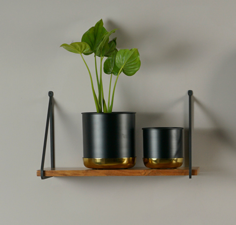 Planters - Set Of 3 (Black)