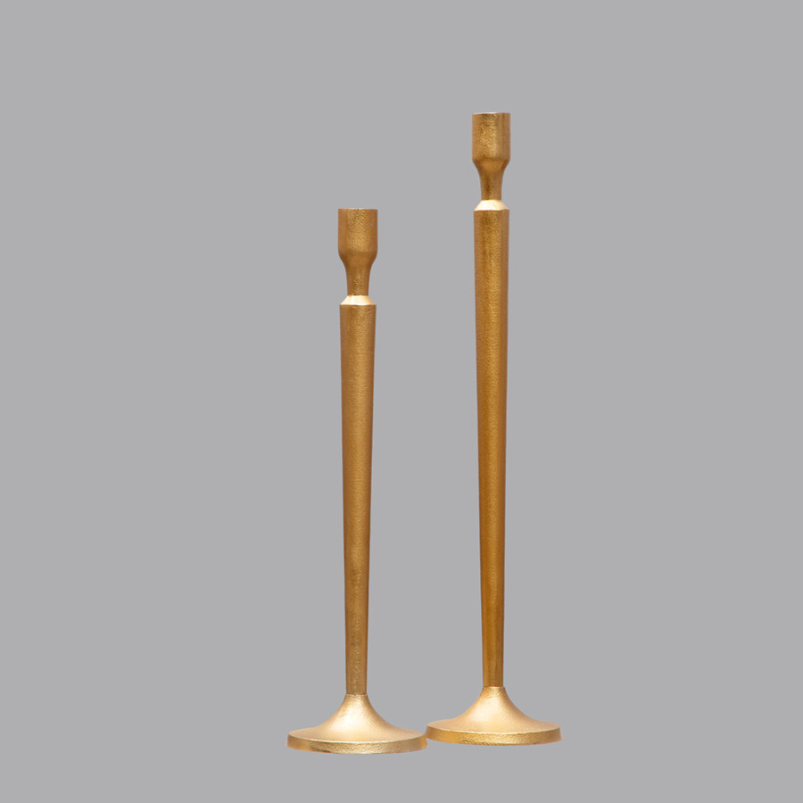 Candle Holders Set of 2 (Gold)