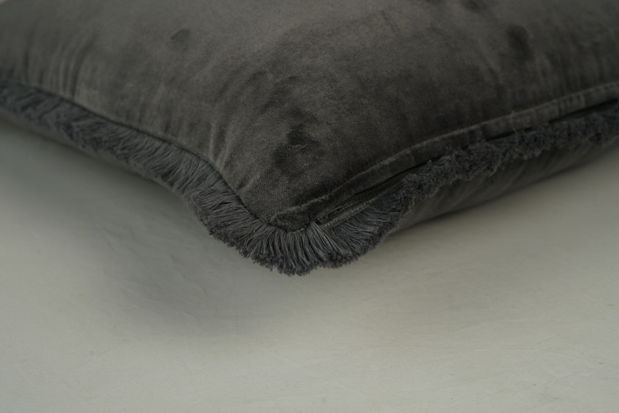 Two Small - Lush Cushion Covers (Grey)