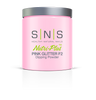 SNS  Powder 16oz - Pink Glitter F2