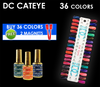 DC Cat Eye Gel #01-#36 (Out of Stock #28) =35 Colors x  $6.67 + 1Tip + 2 Magnets