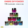 WAVEGEL Ombre Dip Powder 2 oz - Complete Set - 110 Colors (#001-#108,121,122)