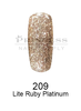 DC Platinum Gel - 209 Lite Ruby Platinum .6 oz