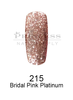 DC Platinum Gel - 215 Bridal Pink Platinum .6 oz