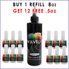 WaveGel Base Coat Refill 8oz - GET 12 FREE BASE GEL 0.5 oz