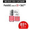 JustGel Duo (It's a Match) Prepacked/ 62 Colors x $1 (Final Sale)