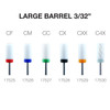 PND/Cre8tion Ceramic Carbide Bit - Large Barrel 3/32"