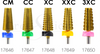 Cre8tion Titanium 5 in 1 Bit - 3/32" (Choose your style)