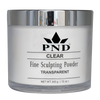 PND Acrylic Powder (Fine Sculpting Powder) - Clear 12oz