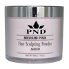 PND Acrylic Powder (Fine Sculpting Powder) - Medium Pink 12oz