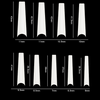 Creation Special Tip, #21 Natural Long Coffin Box/550pcs (15228)