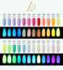 LB Glow Gel Color - 24  Colors (#G01-#G24 )+ 1SAMPLE TIP ($5.07 each)