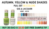Chance Duo - Brown & Yellow Shades #289 - #324 = 35 colors x $4.40 + 1 Tip #9
