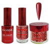 Queen Combo #118 Deep Maroon