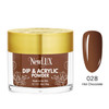 NewLux Dip & Acrylic 2oz  - #028 Hot Chocolate