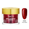 NewLux Dip & Acrylic 2oz  - #046 Ruby Slipper
