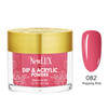 NewLux Dip & Acrylic 2oz  - #082 Popping Pink