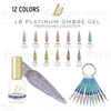 LB Platinum Ombre Gel- 12 Colors ($5.28 each) Free 1 Sample Tip
