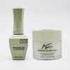 Aora 2in1 Set: Gel + Dip|Acrylic -#09 - White Dove
