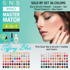 4in1 SNS Pro Tiffany BLue Set 36 colors, Options