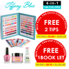 4in1 SNS Pro Tiffany BLue #001 - #144 =144 colors Duo or Dip
