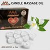 Pyramid Massage Candle Tealight Box/100pcs Jasmine