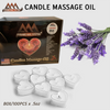 Pyramid Massage Candle Tealight Box/100pcs Lavender